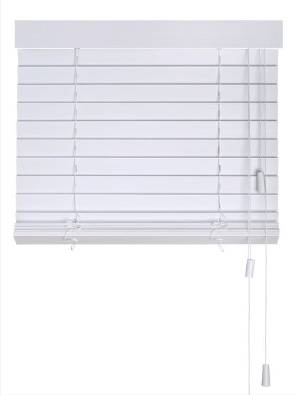 Houten Jaloezie Onderste helft geopend