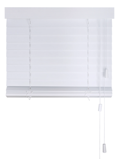 Houten Jaloezie Onderste helft geopend